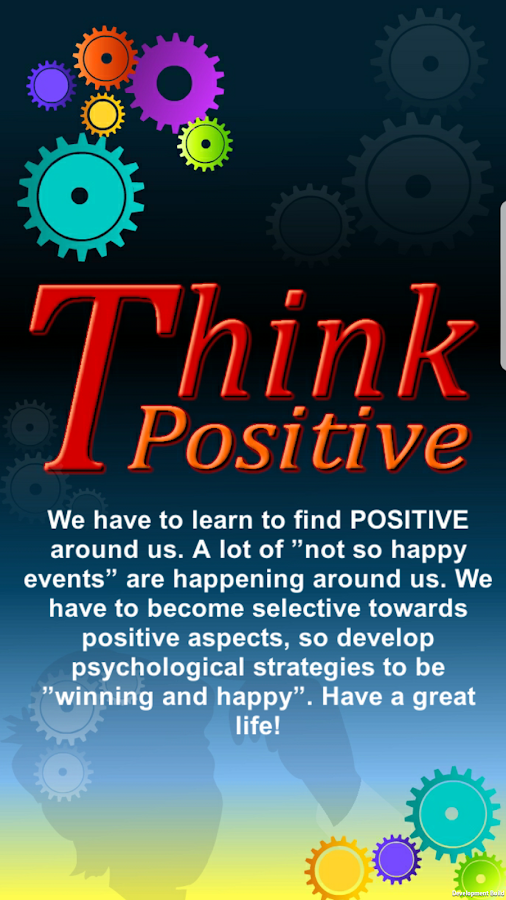 Think Positive 1 1 Apk Download Android Education Apps