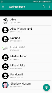 Address Book and Contacts Pro 1.1.20 screenshot 1