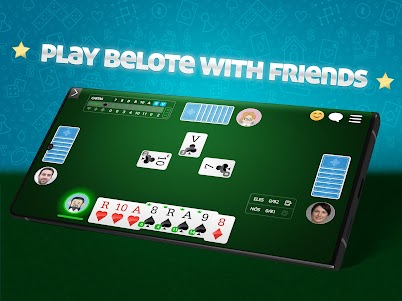 Belote Online - Card Game 123.1.21 screenshot 6
