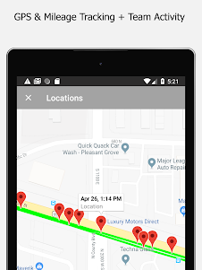 GPS Time & Mileage Tracking 2.06 screenshot 11