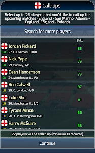 True Football National Manager 1.7.1 screenshot 4
