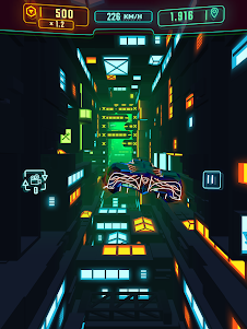 Neon Flytron: Cyberpunk Racer 1.9.3 screenshot 14