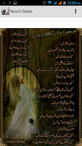 Urdu Poetry Noshi Gilani 1 screenshot 5
