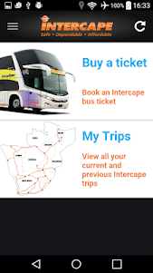 Intercape Bus Tickets 3.0.4 screenshot 1