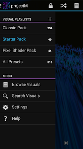 projectM Music Visualizer  screenshot 8