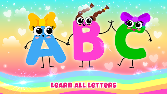 Learn to read! Games for girls 1.1.1.2 screenshot 2