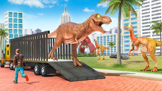 Dino Animal Transporter Truck 40 screenshot 11