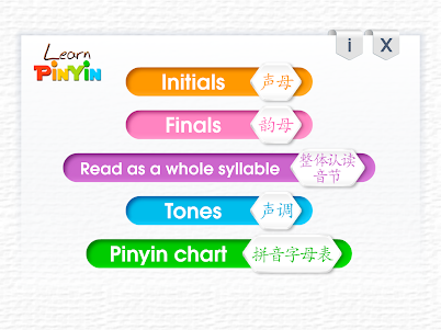 Learn Pinyin  screenshot 1