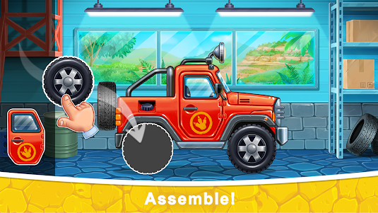 Car games for kids. Dinosaur 2.0.9 screenshot 11