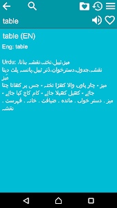 English Urdu Dictionary 2.113 screenshot 3