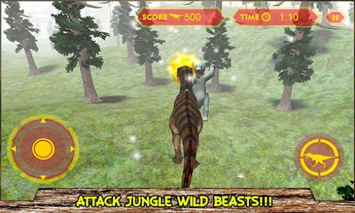 Dinosaur Attack 3D Simulator 1.0.2 screenshot 2
