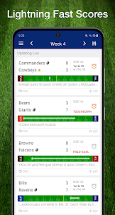 Scores App: NFL Football 2023 10.4.3 screenshot 1