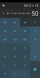 d20 Calculator 1.3 screenshot 2