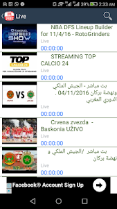 Live Sports Streaming HD 2.0.0 screenshot 3