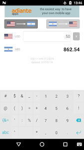 Dollar to Argentine Peso 3.3 screenshot 1