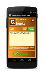Word Checker - French 2.7.4 screenshot 1