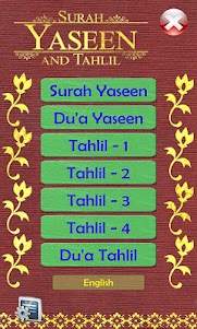Surah Yaseen Audio and Tahlil 1.8.8 screenshot 6