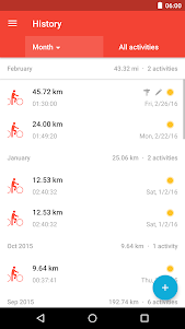 Runtastic Road Bike Tracker  screenshot 3