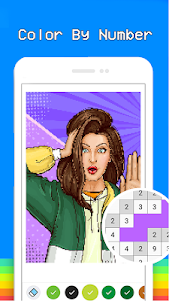 Pixel Art Adult Color Number  screenshot 8