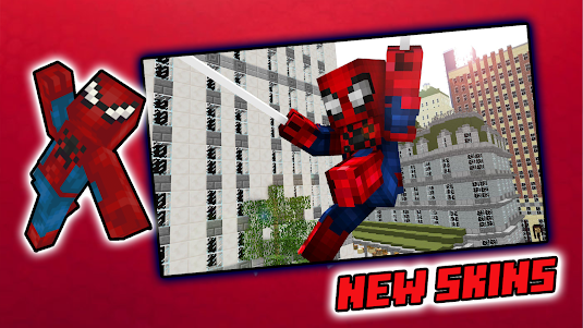 Spider Man MOD Minecraft PE 1.4.5 screenshot 2