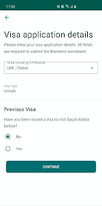 Saudi Visa Bio 2.3.0 screenshot 3