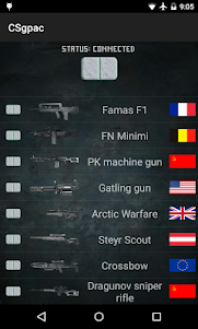 Armed Cam Gun Pack Second 1.0 screenshot 2