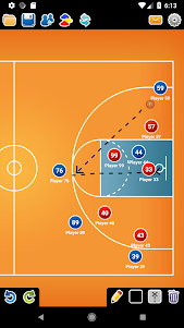 Coach Tactic Board: Basketball 1.6 screenshot 3