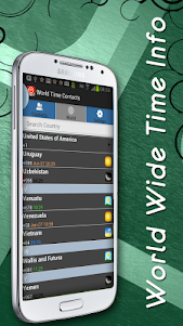 World Local Time Zone Contacts 1.4 screenshot 3