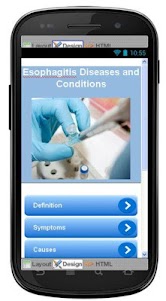 Esophagitis Disease & Symptoms 1.0 screenshot 1