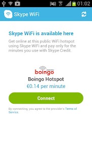 Skype WiFi 1.6.0.3 screenshot 3