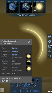 Solar Eclipse by Redshift  screenshot 4
