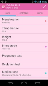 Menstrual Calendar  screenshot 2
