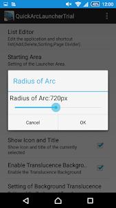 Quick Arc Launcher 2.13.0 screenshot 5