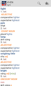 Vietnamese<>English Dictionary 4.3.106 screenshot 5