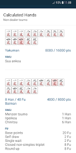 Riichi Calc - Japanese Mahjong 2.3.4 screenshot 3
