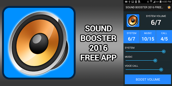 Sound Booster 2016 Free App 1.0 screenshot 1