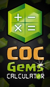 Gems Calculator for CoC 1.3 screenshot 1