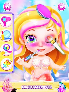 Princess Mermaid Games for Fun 1.3 screenshot 5