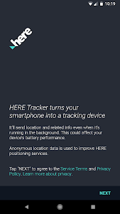 HERE Tracker 1.2.1 screenshot 1