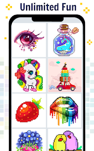Pixel Art Color by number Game 4.4 screenshot 10