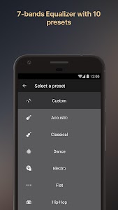 Equalizer music player booster  screenshot 5