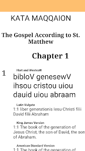 Hebrew Greek and English Bible 26 screenshot 4