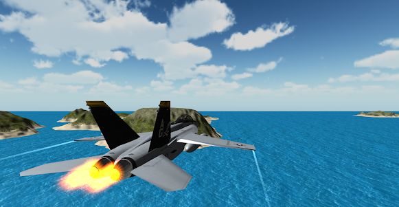 F18 Fighter Flight Simulator 1.0 screenshot 1