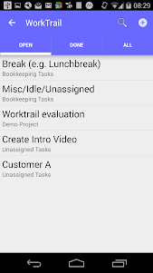 WorkTrail - Time Tracking 2.0.7 screenshot 2