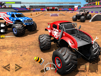 Fearless US Monster Truck Game 5.8 screenshot 14