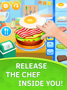 Baby kitchen game: Burger Chef 1.0.27 screenshot 10