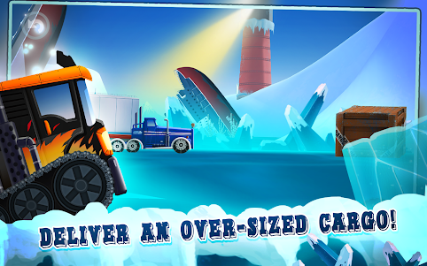 Ice Road Truck Driving Race  screenshot 18