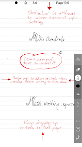 INKredible-Handwriting Note 2.12.3 screenshot 1