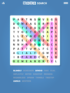 Word Search · Puzzles 1.72 screenshot 12