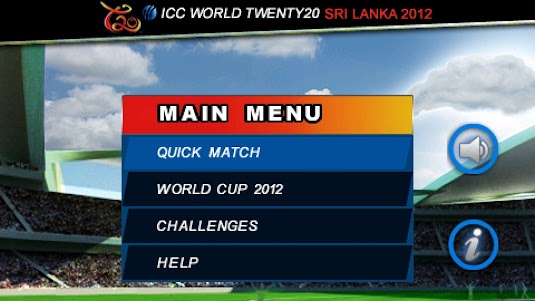 ICC T20 World Cup 2012 1.0.23 screenshot 2